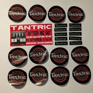 Tantric music bundle lot of 23 stickers Wholesale